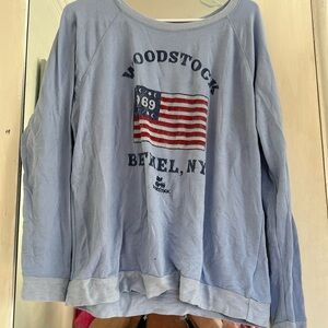 Pull over sweatshirt, light weight material